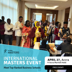MEET TOP INTERNATIONAL BUSINESS SCHOOLS ON 27th APRIL IN ACCRA