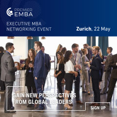Secure your spot at the Premier Executive event in Sheraton Hotel Zurich!