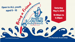 Hooked on Scouting - May 3, 2025 at Fire Mountain Scout Camp