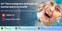 33rd Euro Congress and Expo on Dental and Oral Health