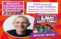 2025 Barnes Children's Literature Festival Launch with Andy Griffiths