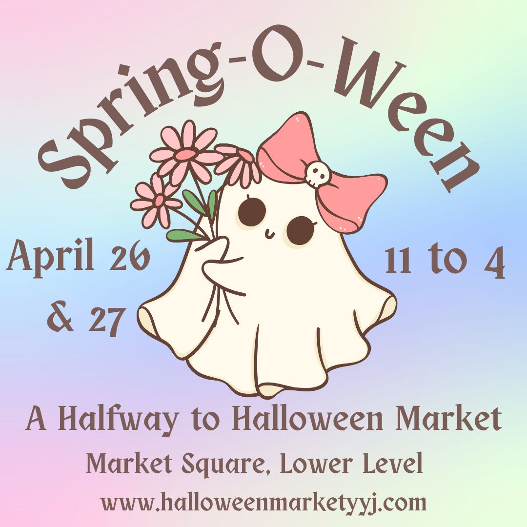 Spring-O-Ween, A Halfway to Halloween Market, Victoria, British Columbia, Canada