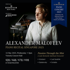 ALEXANDER MALOFEEV PIANO RECITAL SINGAPORE