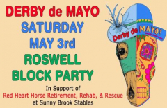 Roswell Derby de Mayo Block Party