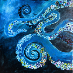 Artvana Paint and Sip class at Locust Cider in Gig Harbor June 2025
