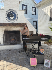 Sage Trunnell at Southern Grounds and Co.