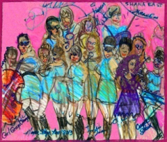 Sheri Smith aka Creme Sheri Presents, "When I See, When I Hear, I Draw... Musical Muses and Others."