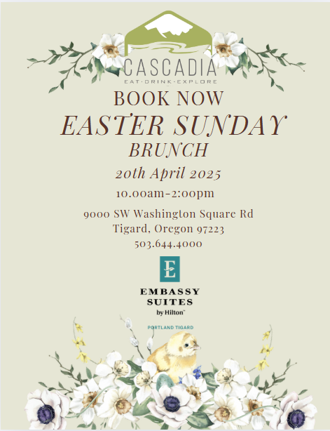 Easter Brunch at the Embassy Suites, Tigard, Oregon, United States