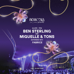 Bohemia Presents Ben Sterling B2B Miguelle and Tons