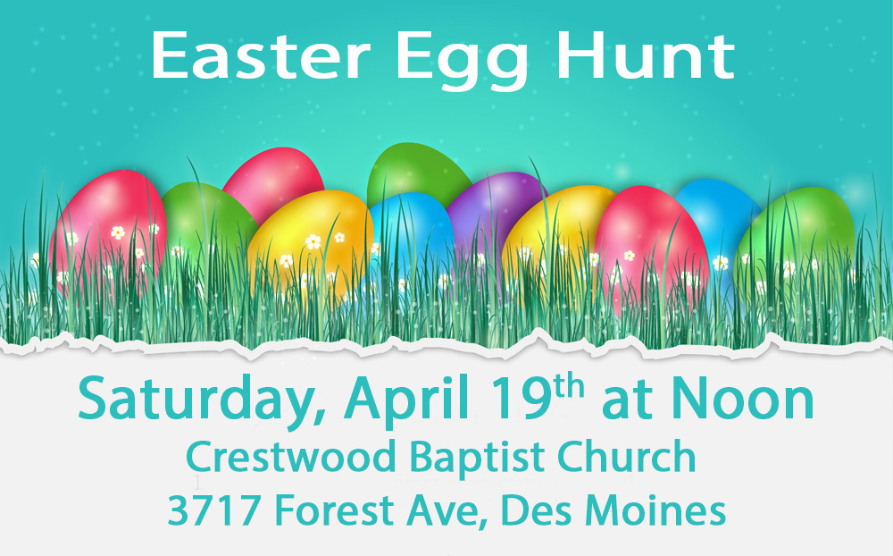 Easter Egg Hunt - FREE!, Des Moines, Iowa, United States