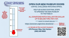 Pacific Northwest Naval Air Museum "OPEN OUR DOORS" Capital Campaign and Donation Match Appeal
