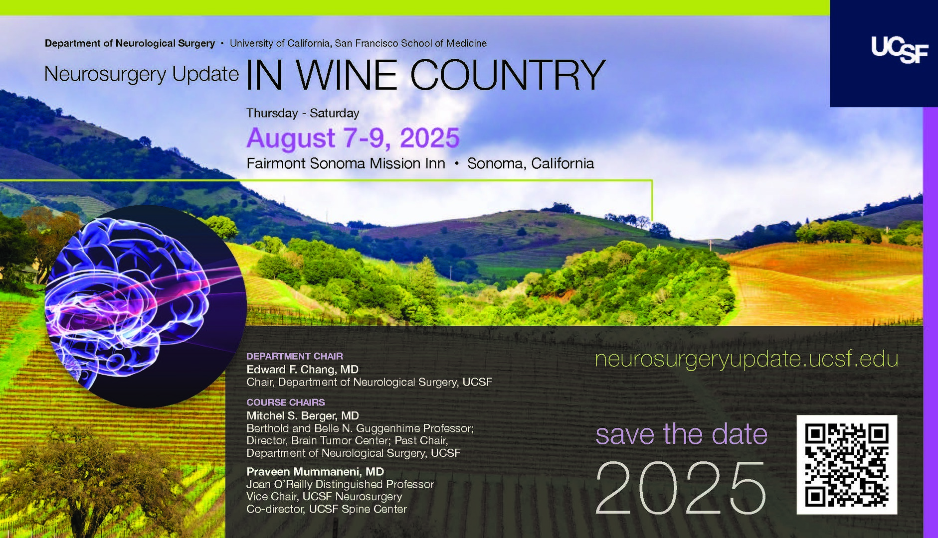 Neurosurgery Update 2025, Sonoma, California, United States