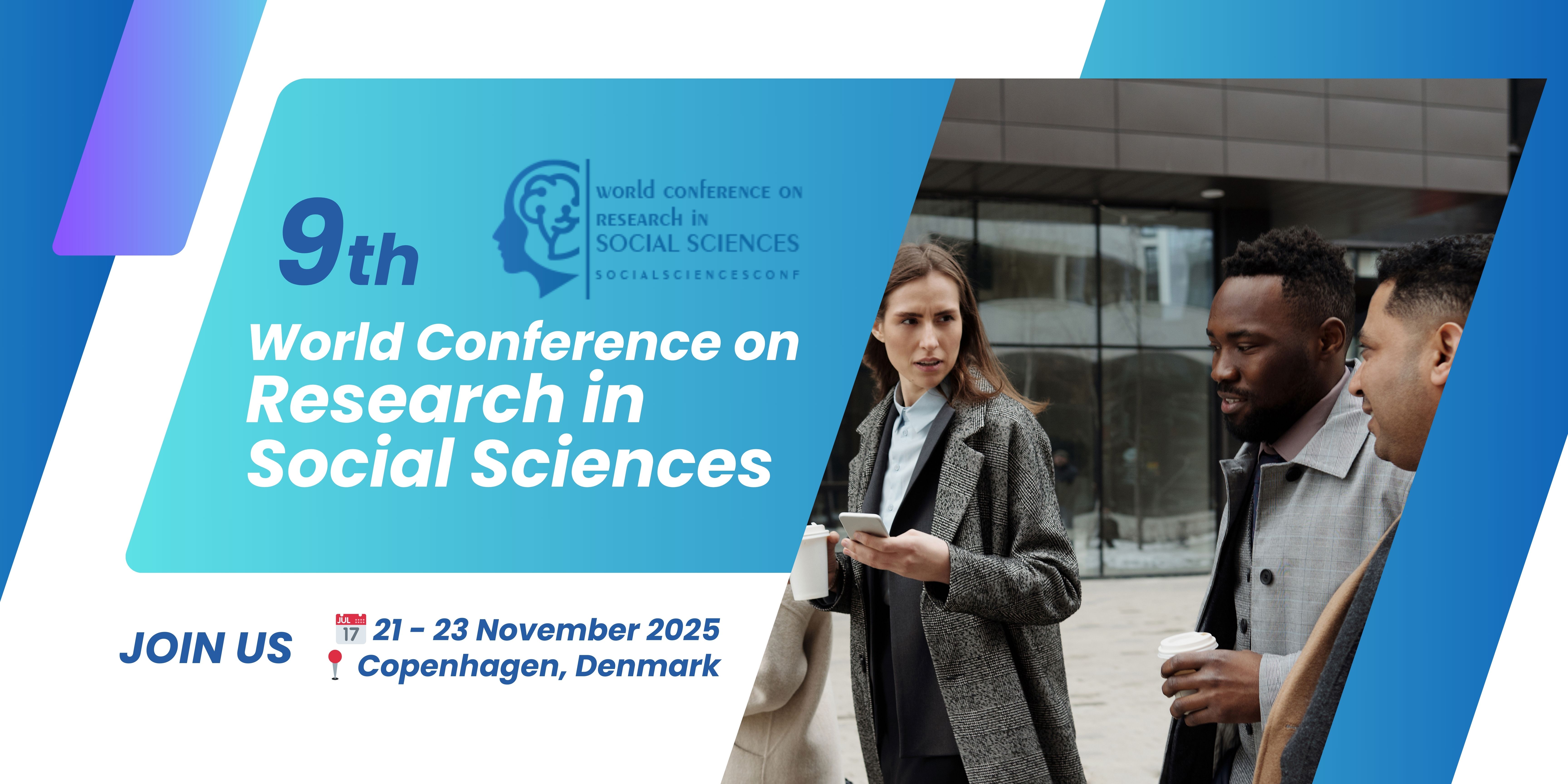 9th World Conference on Research in Social Sciences (Socialsciencesconf), Copenhagen, Hovedstaden, Denmark