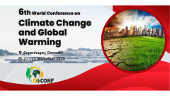 6th World Conference on Climate Change and Global Warming (CCGCONF)