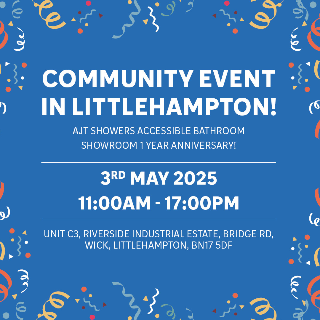 AJT Shower Mobility Showroom 1 year Anniversary Event, Littlehampton, England, United Kingdom