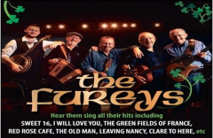 The Fureys - SATURDAY 3rd MAY - THE BECK THEATRE, HAYES