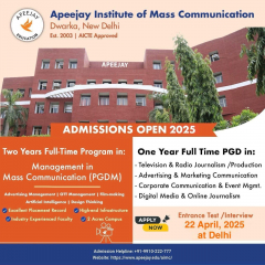 Entrance Test & Interview for Mass Communication Course