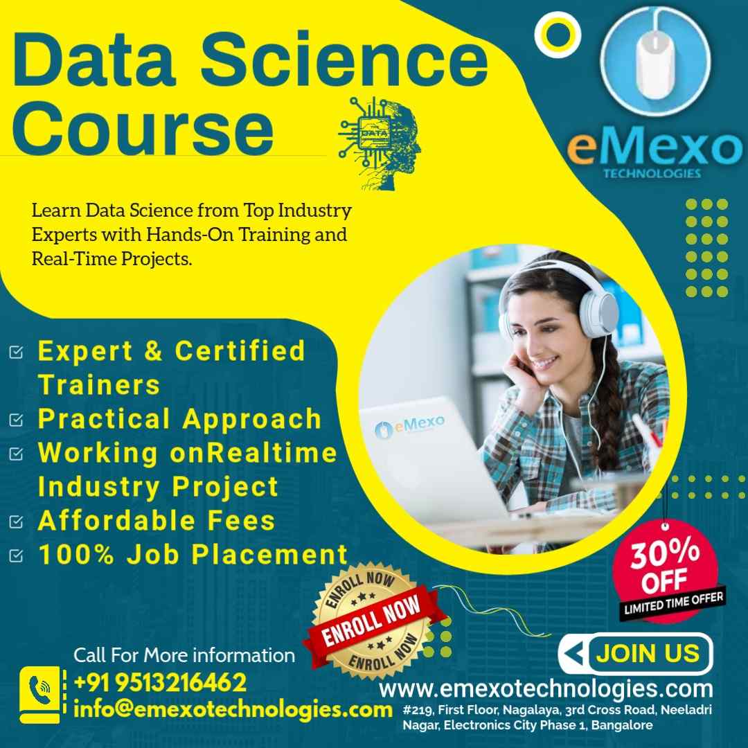 Data Science Master Training in Electronic City Bangalore – Master Data Analytics with Expert-Led Sessions, Bangalore, Karnataka, India