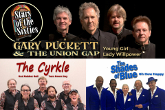 Gary Puckett and the Union Gap, The Cyrkle and Shades of Blue LIVE in Dearborn, MI on September 20, 2025
