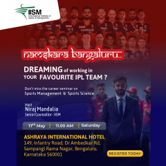 Invitation to IISM’s Career Seminar on Sports Management and Sports Science