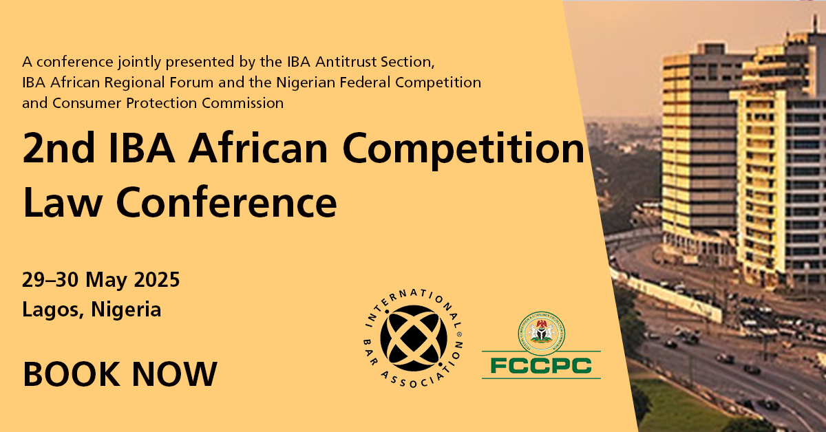 2nd IBA African Competition Law Conference, Lagos, Nigeria
