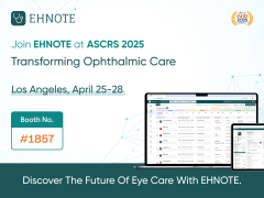 Ehnote at ASCRS Annual meet 2025