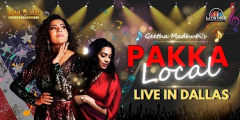 Geetha Madhuri Pakka Local Live in Dallas