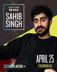 IDEA Week Presents: Sahib Singh