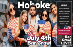 Official July 4th Bar Crawl Hoboken Independence Day Bar Crawl LIVE