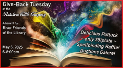 Give Back Tuesday to Benefit River Friends of the Library