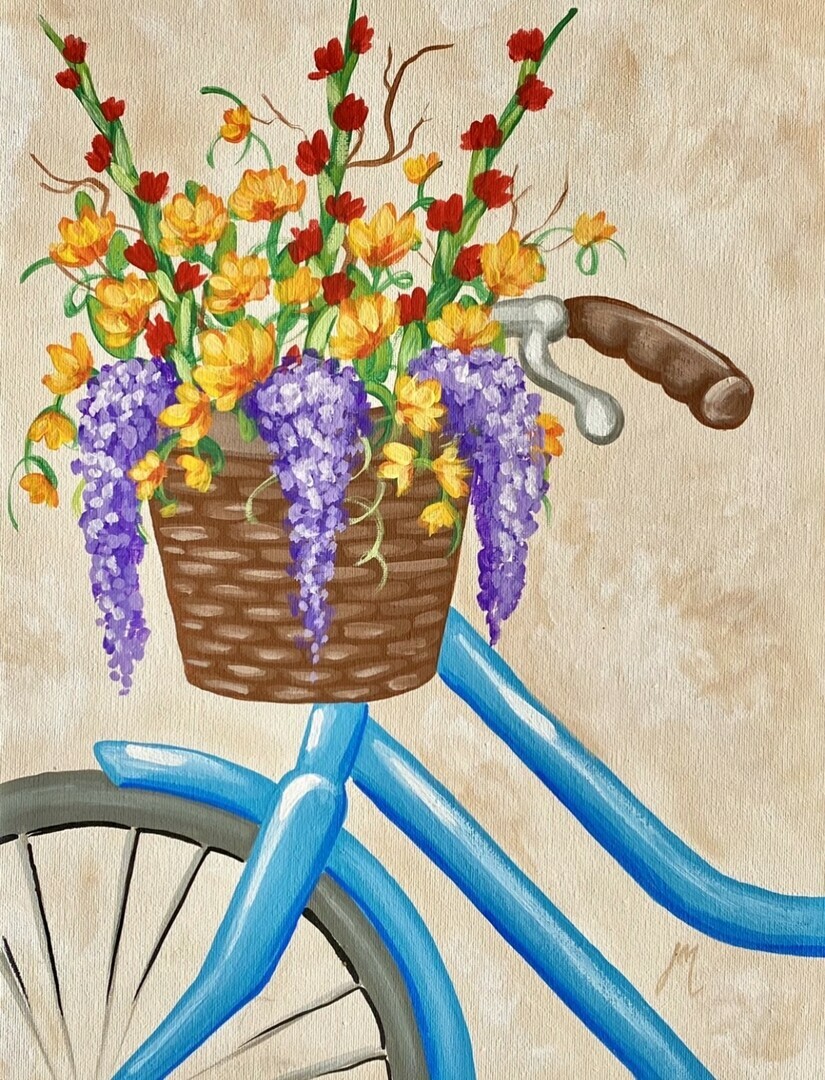 Aldina Vineyards Spring Paint and Sip, Healdsburg, California, United States
