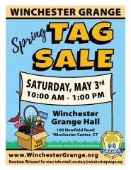 Winchester Grange Spring Tag Sale