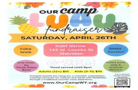 OUR CAMP Luau Fundraiser, Sheridan, Wyoming, United States