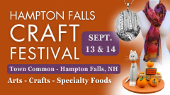 17th Annual Hampton Falls Craft Festival