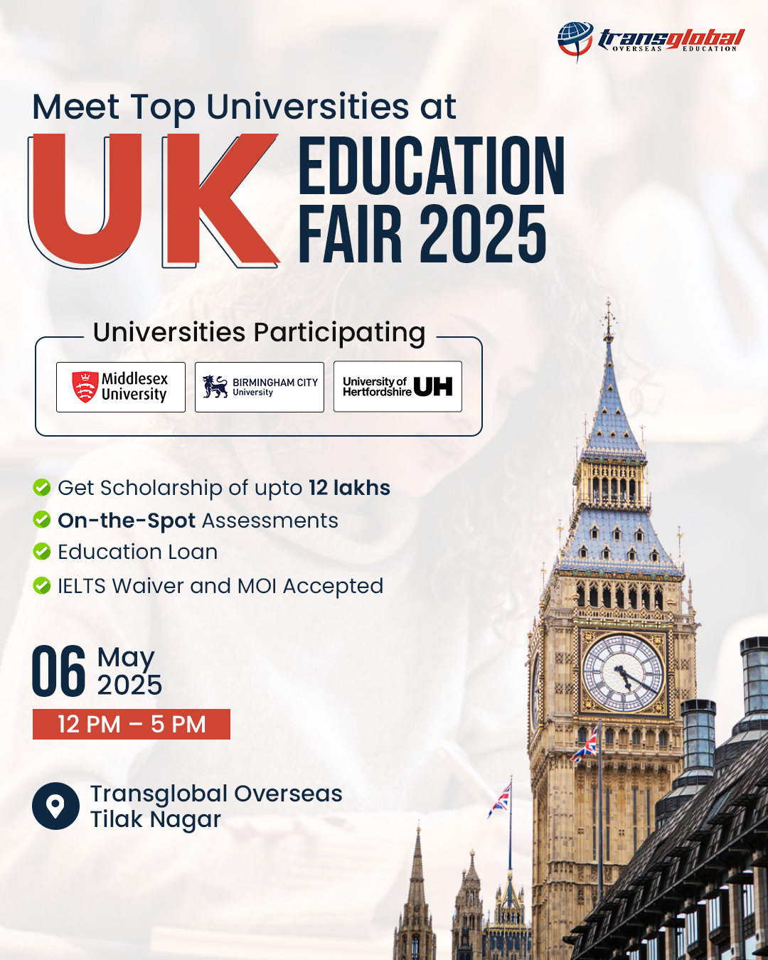Meet Top Universities at UK Education Fair 2025, West Delhi, Delhi, India