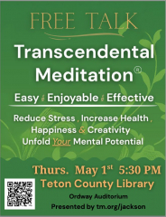 Free Introductory Talk on Transcendental Meditation