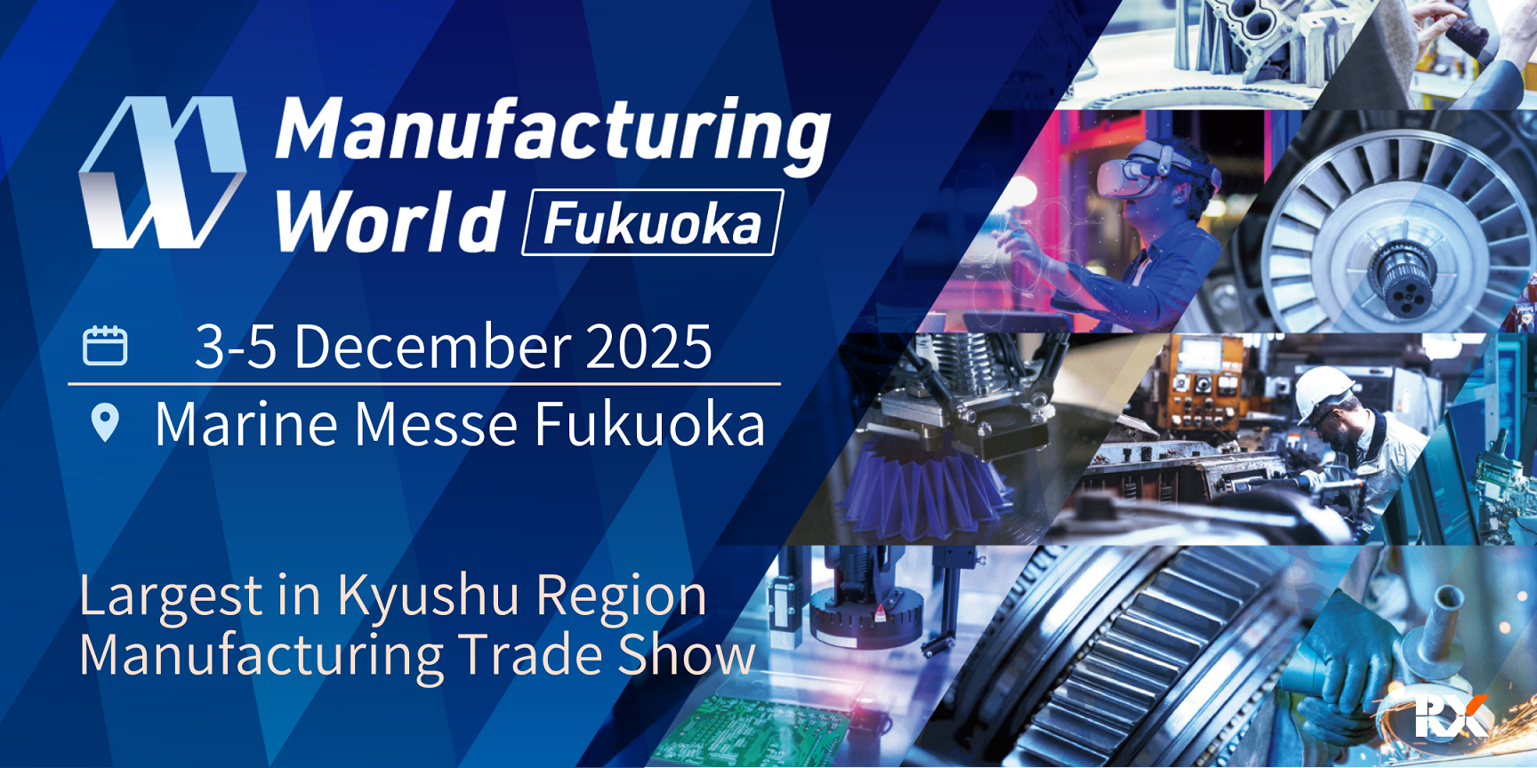 Manufacturing World Fukuoka 2025, Fukuoka, Kyushu, Japan