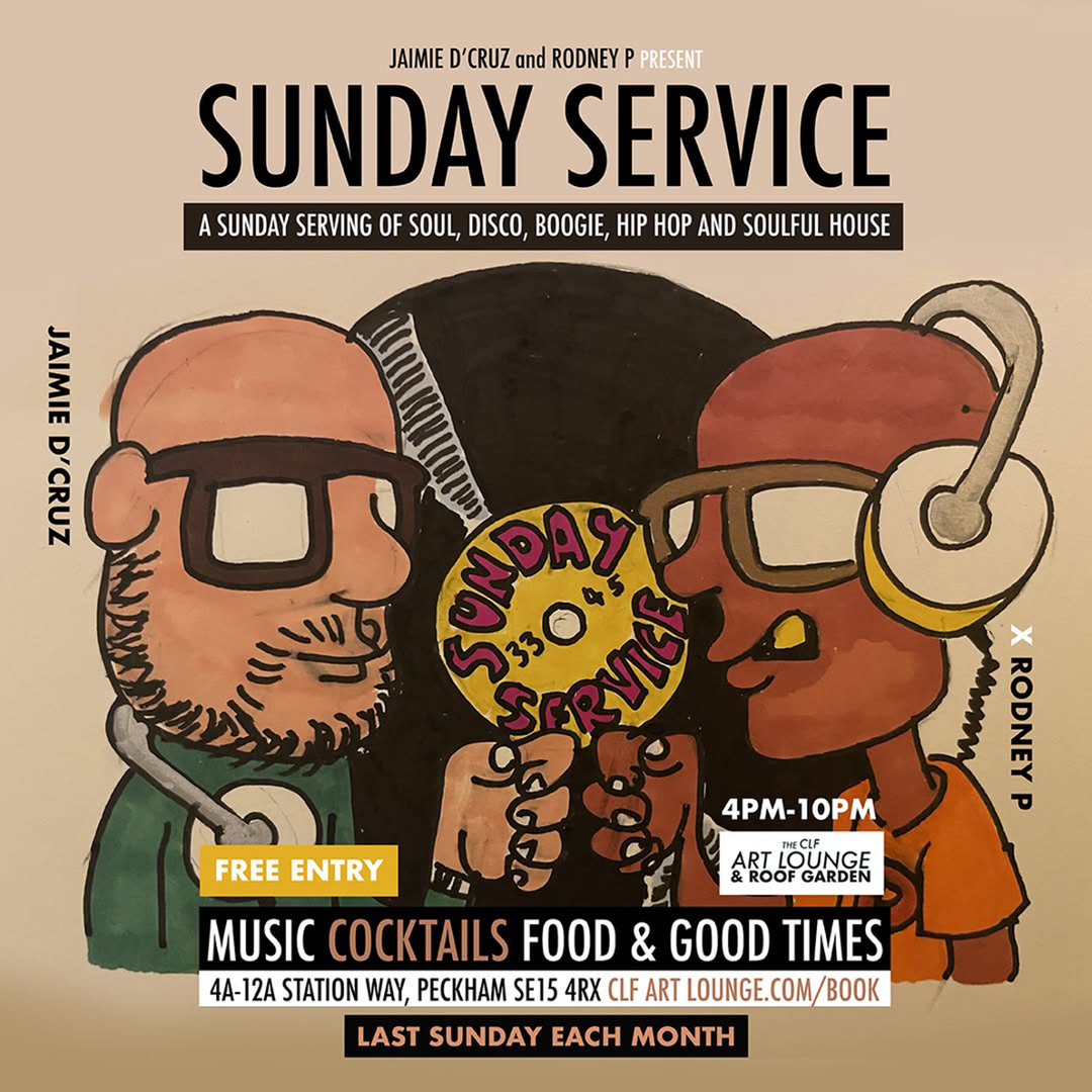 Sunday Service (Last Sunday each month) with Jaimie D'Cruz and Rodney P - Free Entry, London, England, United Kingdom