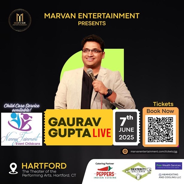 Gaurav Gupta Live in Hartford 2025, Hartford, Connecticut, United States