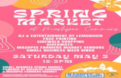 Spring Market, powered by Mashpee Commons and Mashpee Farmers Market, on Saturday May 3rd