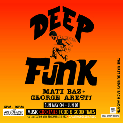 Deep Funk with Mati Baz and George Aresti (1st Sun of each month) Free Entry