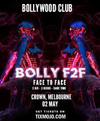 Bollywood Club presents BOLLY F2F at Crown, Melbourne