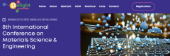 8th International Conference on Materials Science & Engineering