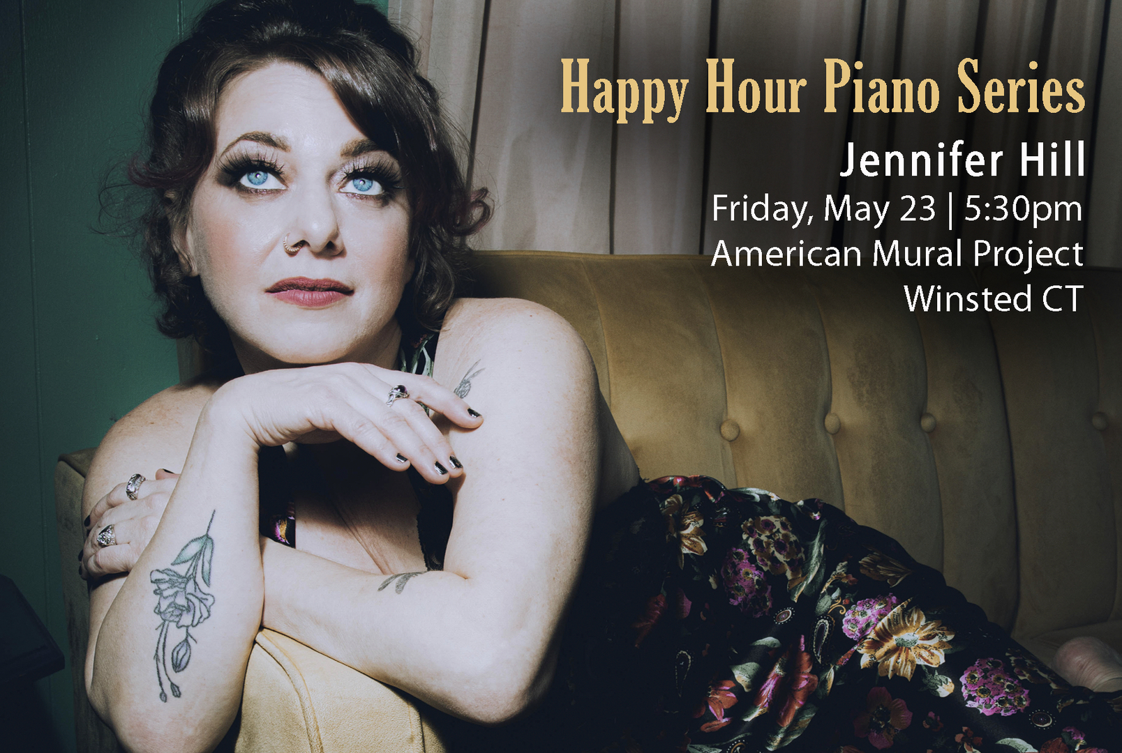 Happy Hour Piano Series - Jennifer Hill, Winchester, Connecticut, United States