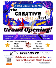 A Red Circle's Creative Spot Grand Opening in Ferguson
