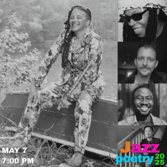 Jazz Poetry 2025: Nicole Mitchell Quintet, Chen Chen, Cameron Lovejoy, Roya Marsh, Ajibola Tolase