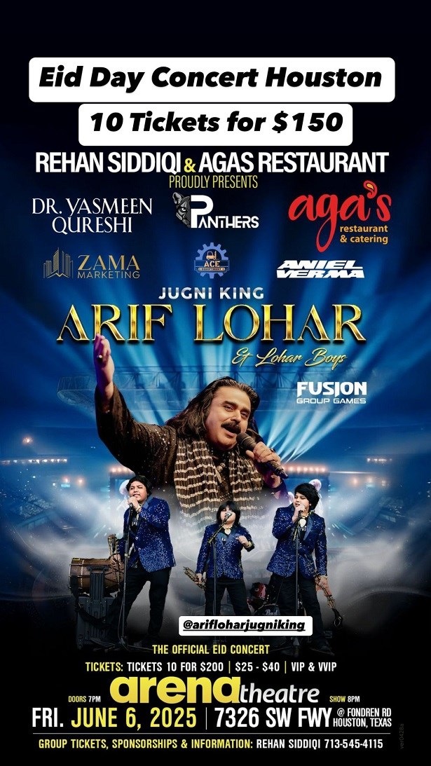 Arif Lohar Live In Houston 2025, Houston, Texas, United States