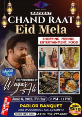 Chand Raat Eid Mela NJ 2025