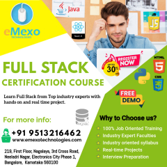 Full Stack Developer Training Institute in Electronic City Bangalore