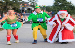 Run Santa Run Christmas in July Night Run Atlanta - 10K, and 5K